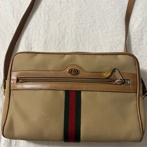Gucci Web Accessory Collection Crossbody Purse